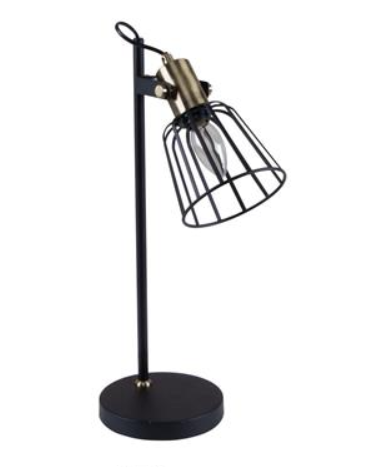 ASHLEY-DL CAGE TABLE LAMP 1XE27 240V